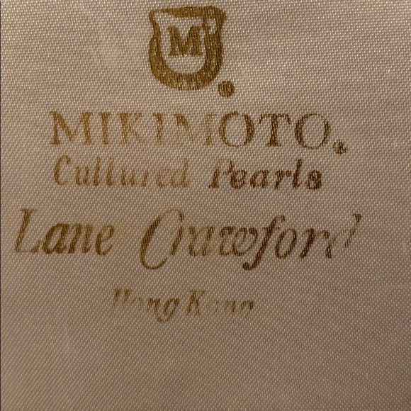 AUTH 1980s MIKIMOTO AKOYA CULTURED PEARL NECKLACE LANE CRAWFORD NECKLACE - Picture 6 of 17